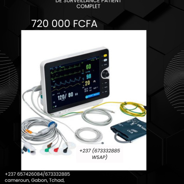 MONITEUR MULTIPARAMETRIQUE DE SURVEILLANCE PATIENT COMPLET
